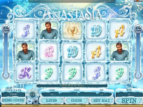 The Lost Princess Anastasia Slot by Games Global .